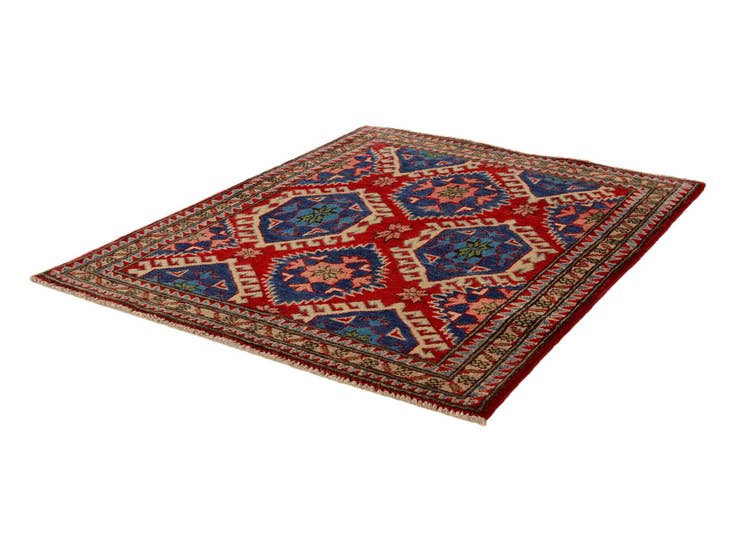 Detail image of 2' 9 x 3' 5 Hand Knotted Kazak Rug