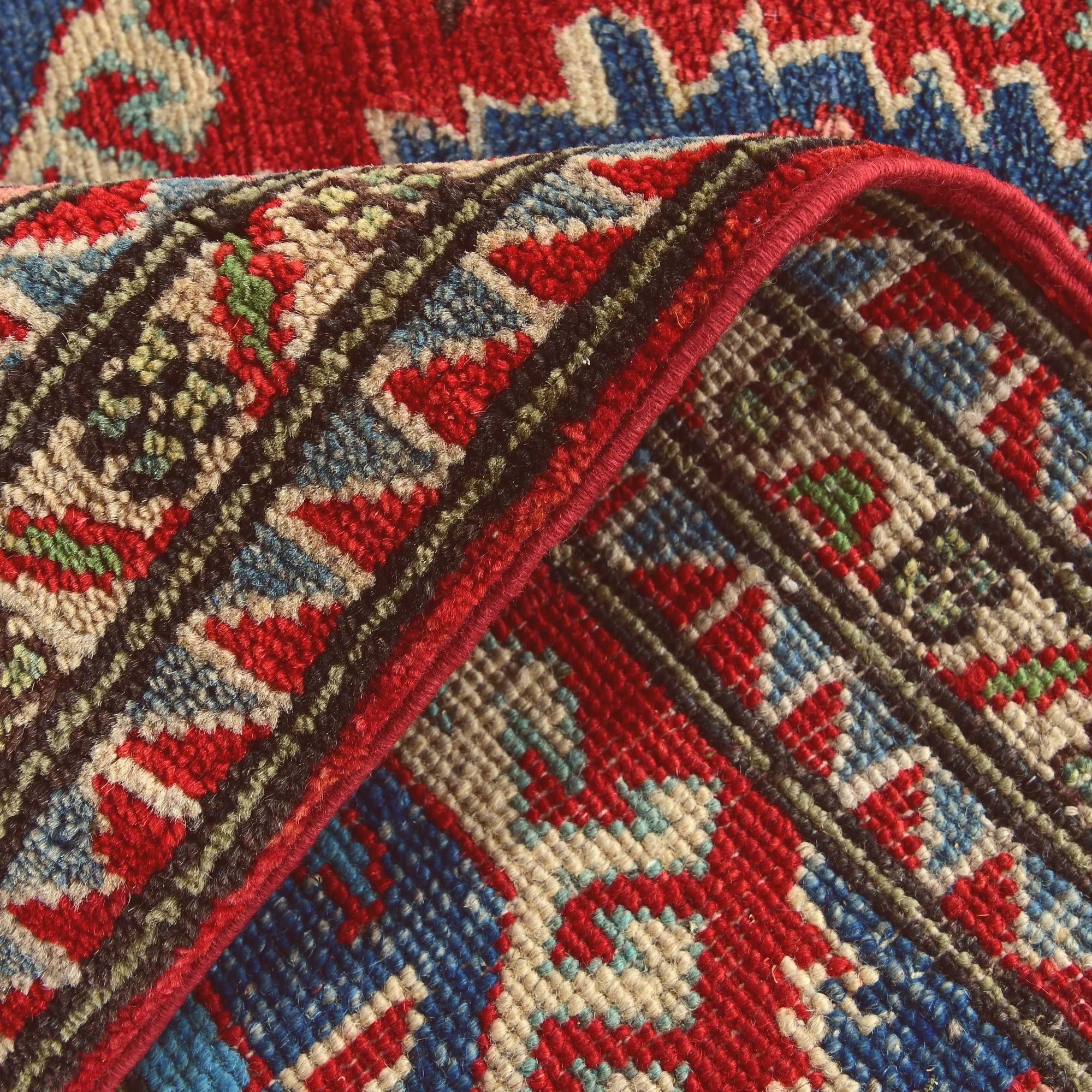 2' 9 x 3' 5 Hand Knotted Kazak Rug