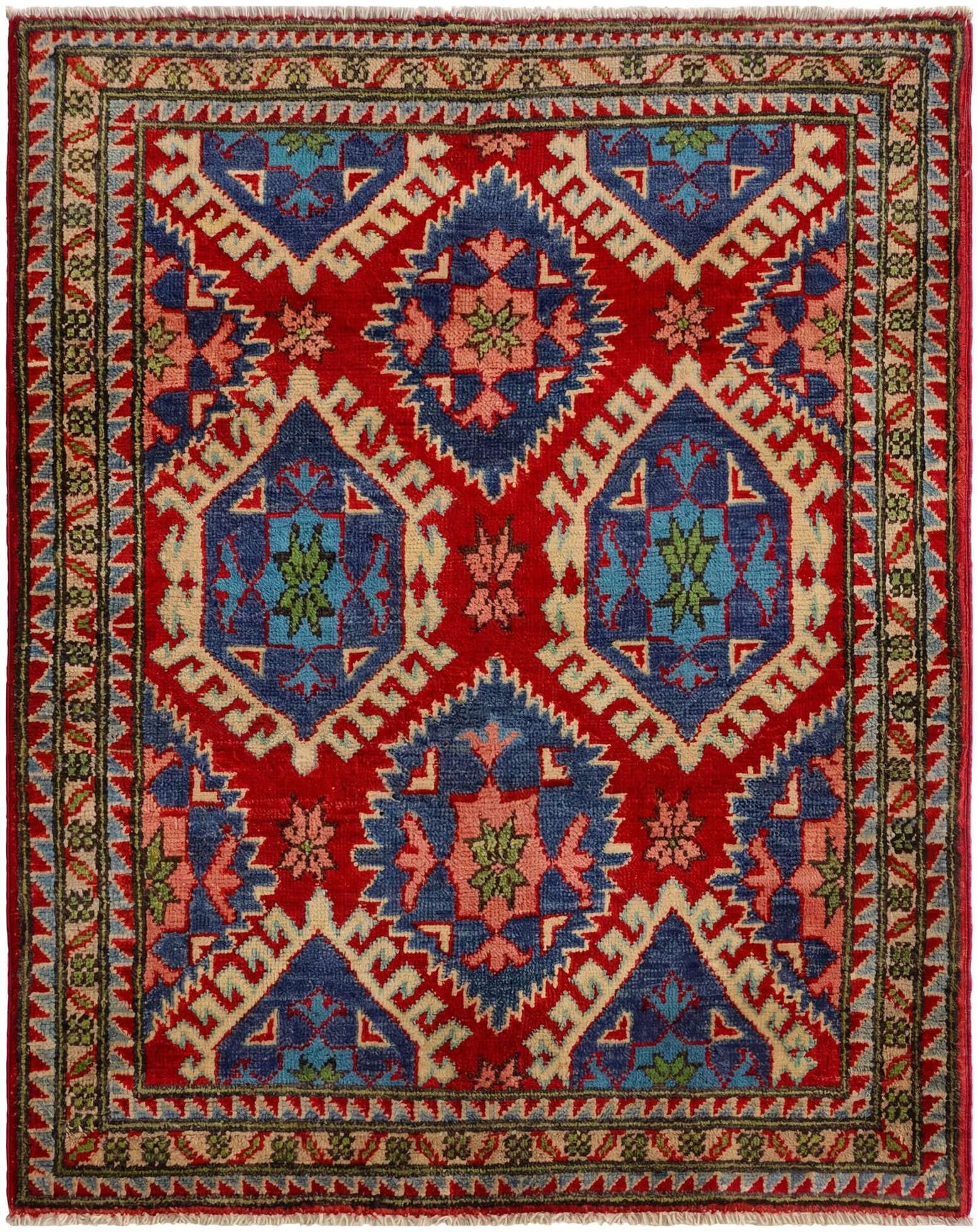 2' 9 x 3' 5 Hand Knotted Kazak Rug