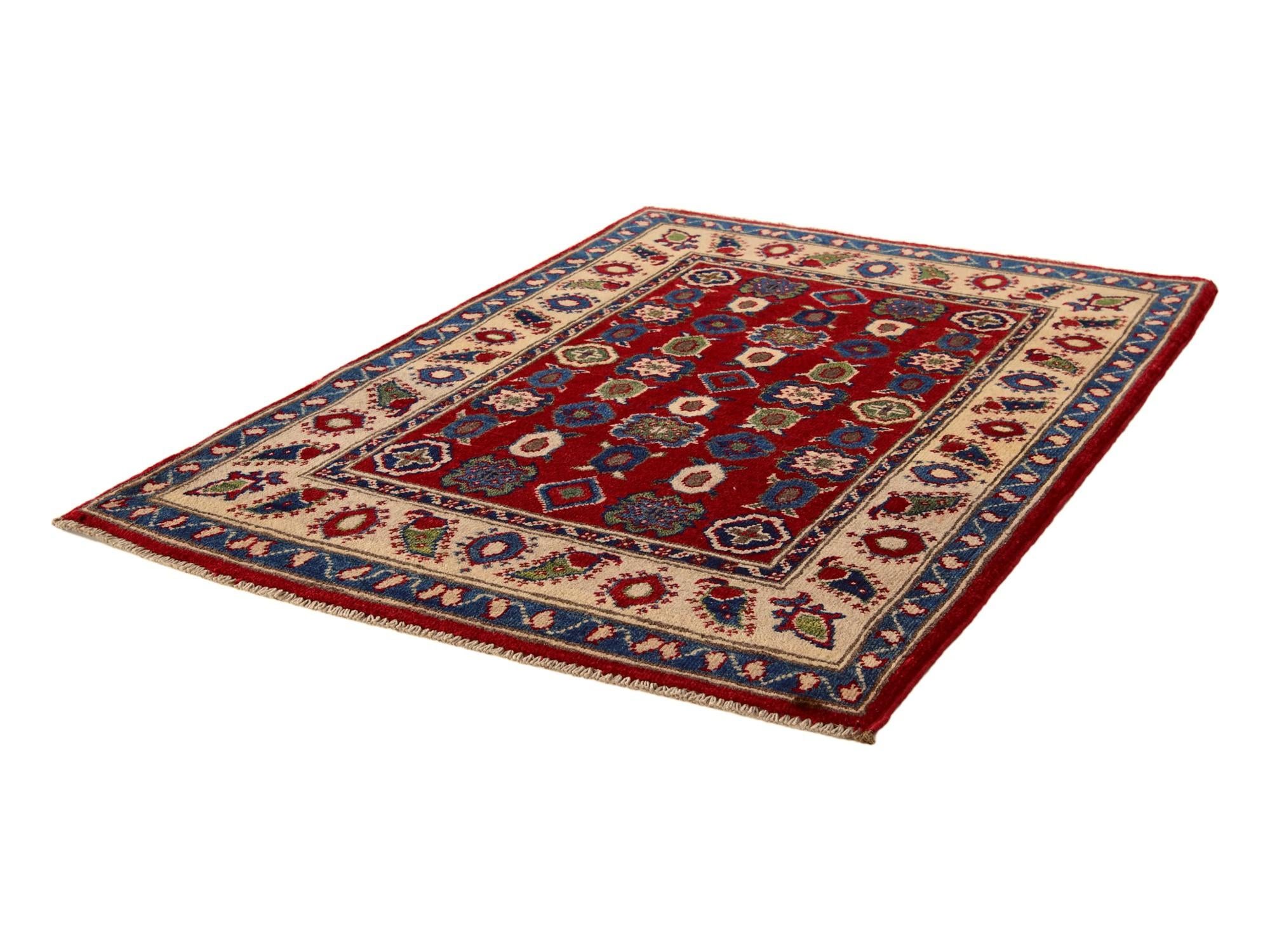 2' 9 x 4' 1 Hand Knotted Kazak Rug