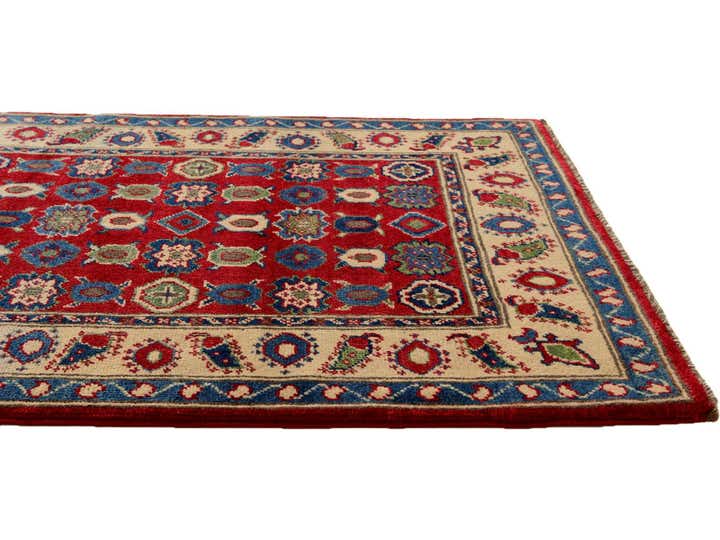 2' 9 x 4' 1 Hand Knotted Kazak Rug