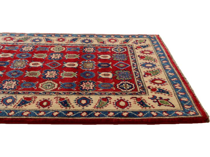 Detail image of 2' 9 x 4' 1 Hand Knotted Kazak Rug