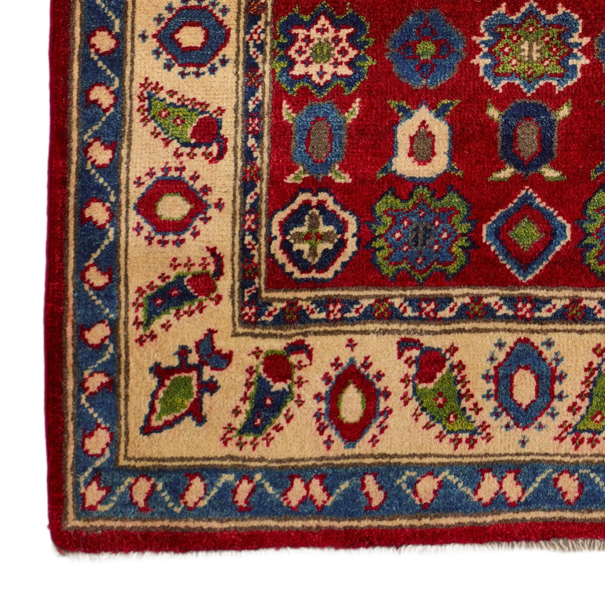 2' 9 x 4' 1 Hand Knotted Kazak Rug