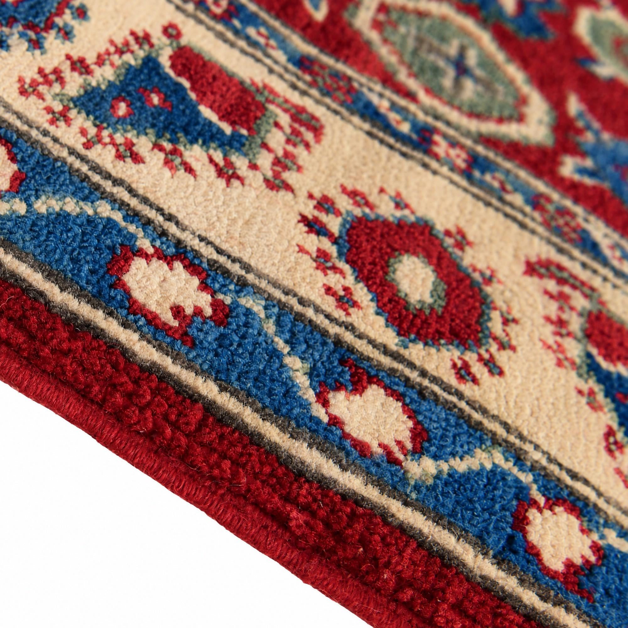 Detail image 8 of 12: 2' 9 x 4' 1 Hand Knotted Kazak Rug