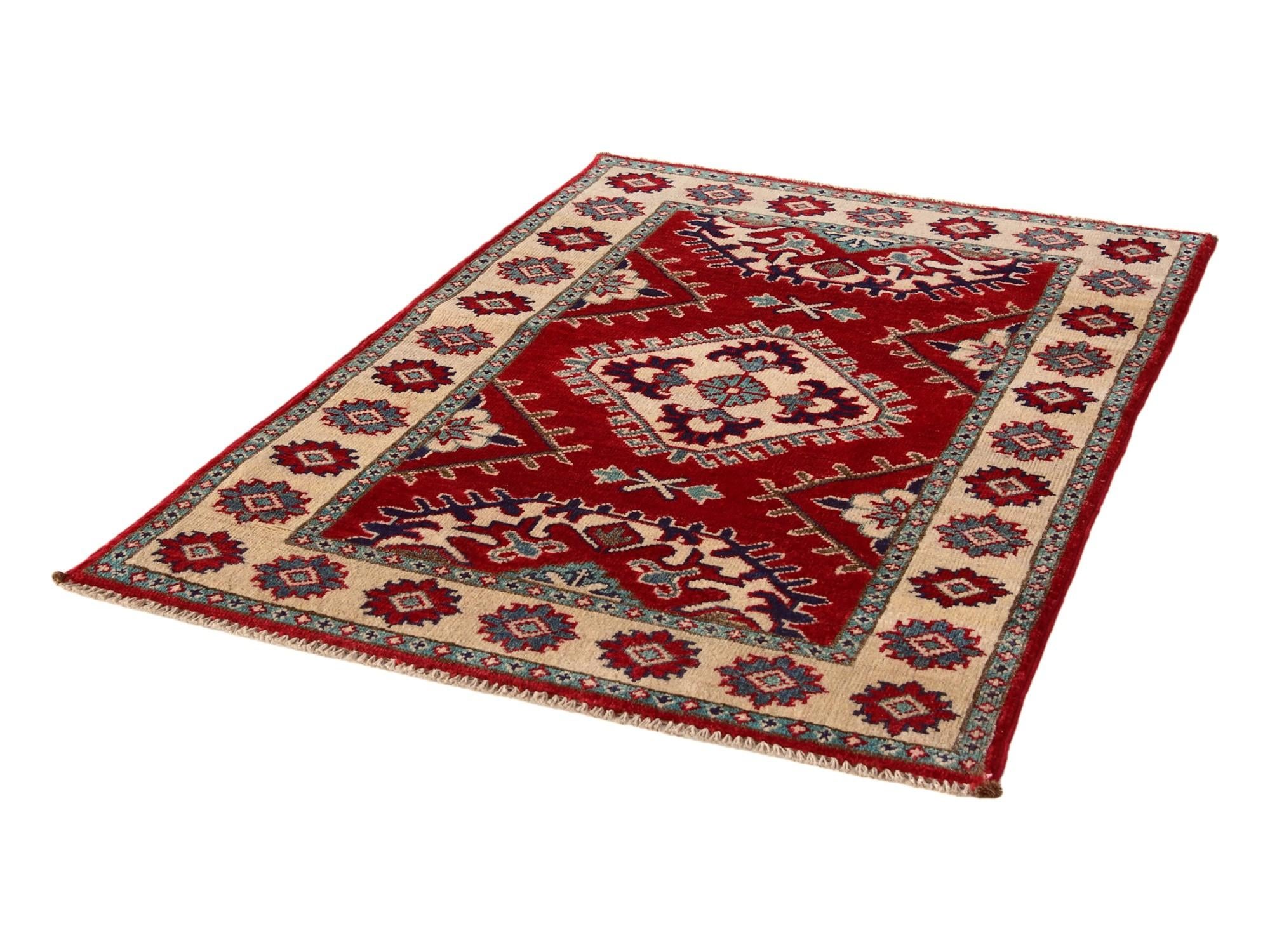 2' 8 x 3' 9 Hand Knotted Kazak Rug