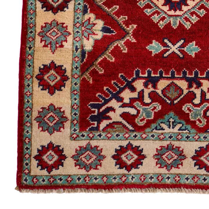 2' 8 x 3' 9 Hand Knotted Kazak Rug
