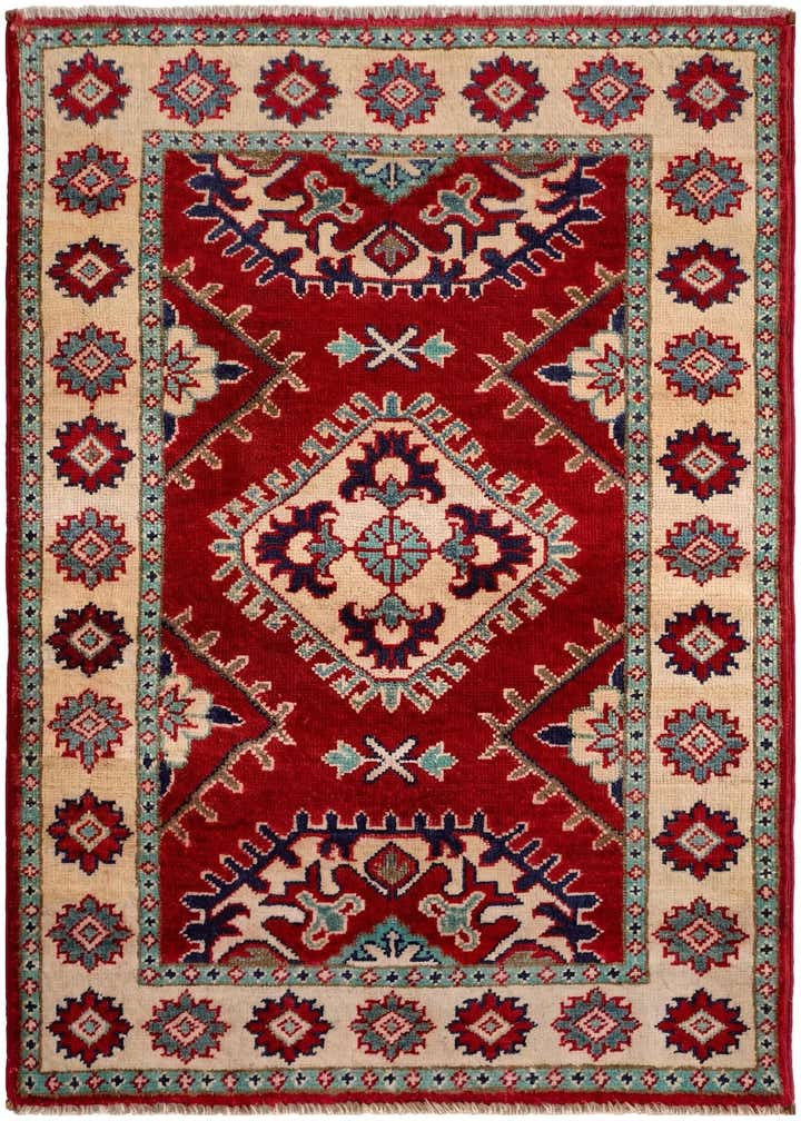 2' 8 x 3' 9 Hand Knotted Kazak Rug