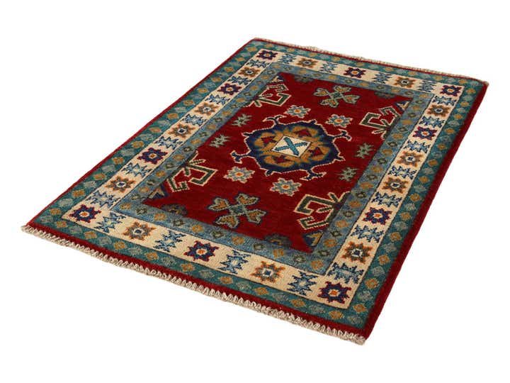 2' 1 x 2' 11 Hand Knotted Kazak Rug