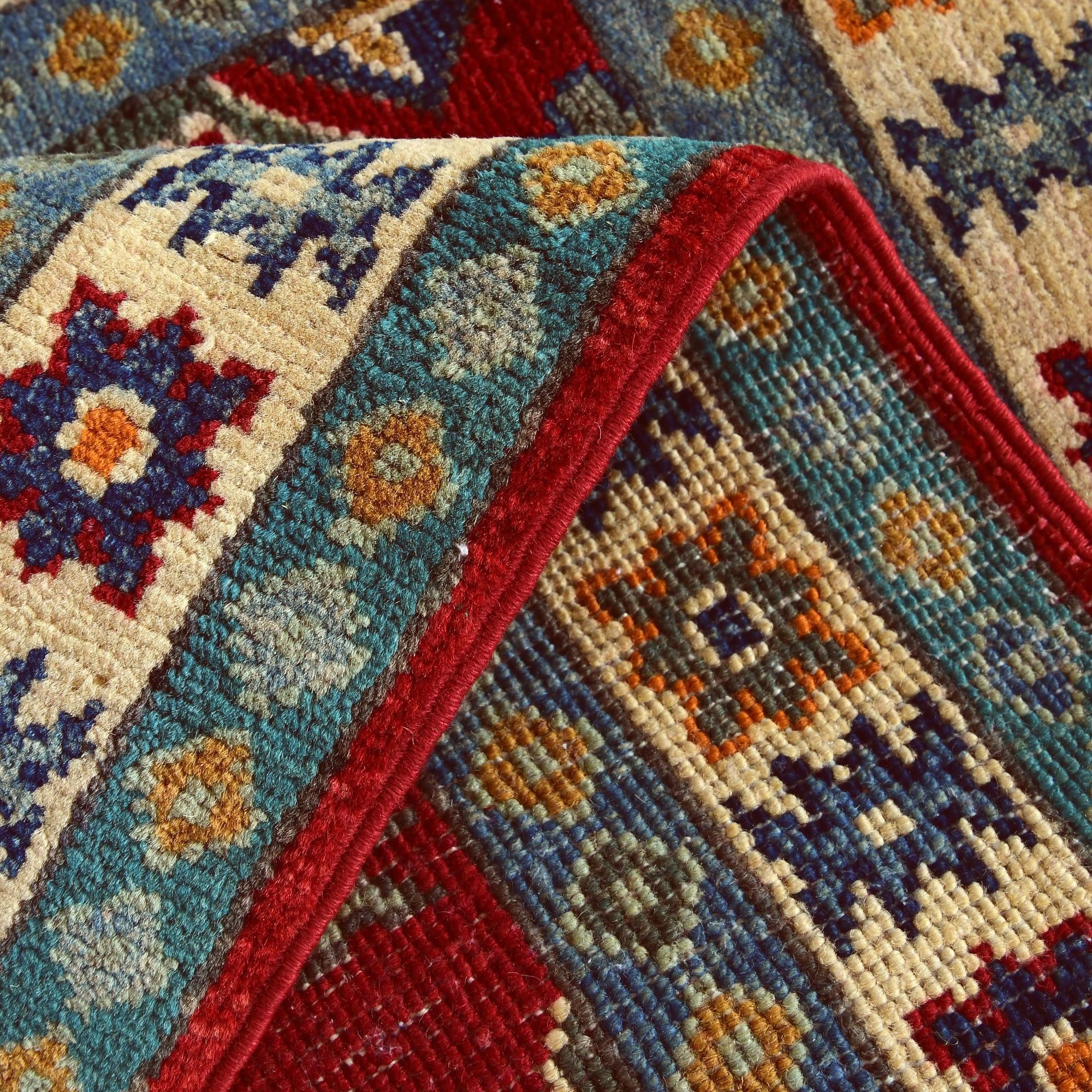 2' 1 x 2' 11 Hand Knotted Kazak Rug