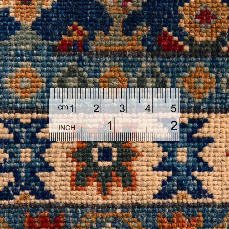 Detail image of 2' 1 x 2' 11 Hand Knotted Kazak Rug