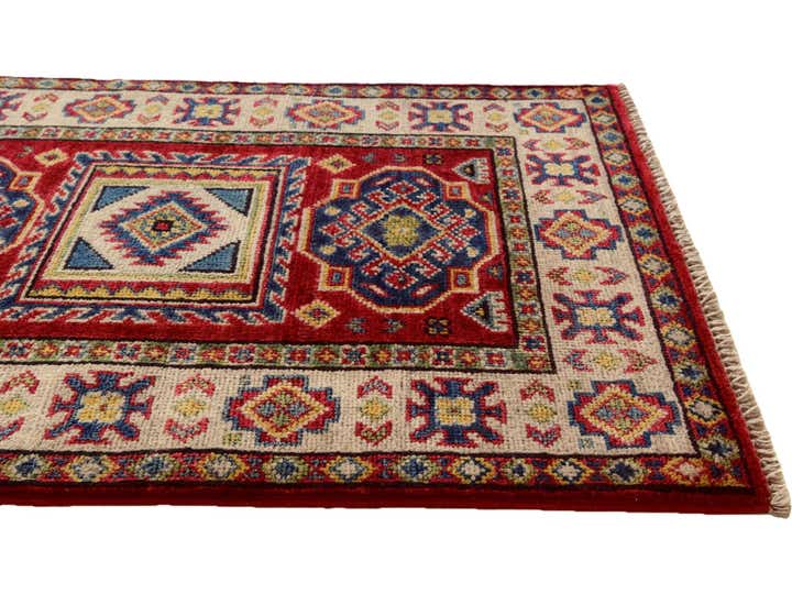 2' 1 x 3' Hand Knotted Kazak Rug