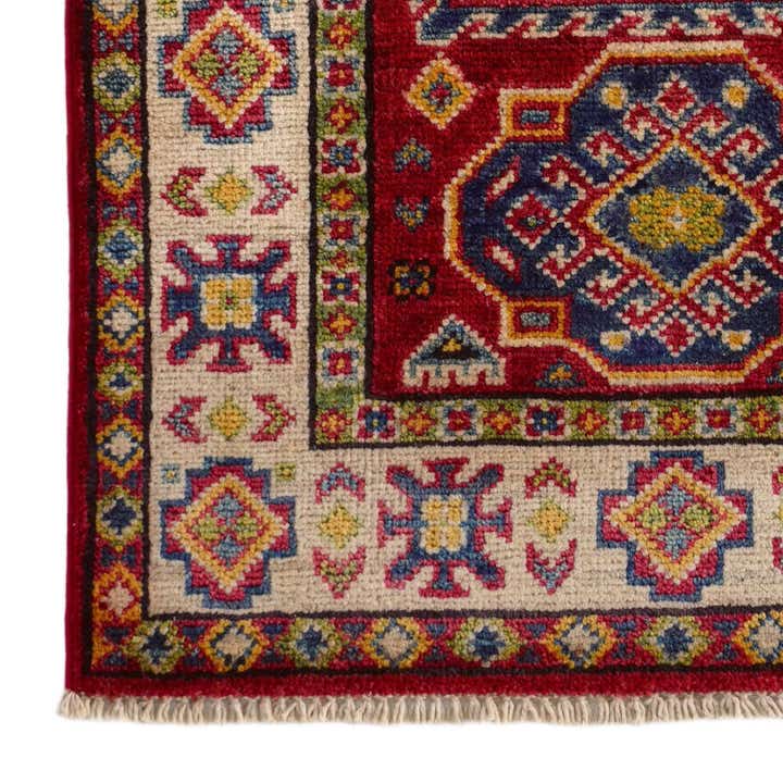2' 1 x 3' Hand Knotted Kazak Rug
