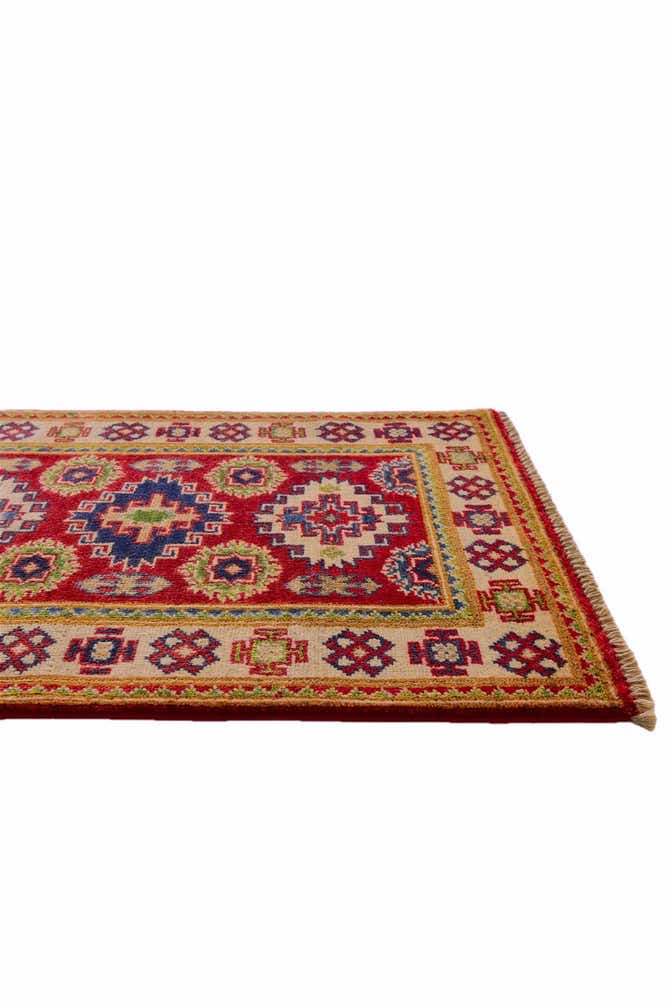 2' x 3' 1 Hand Knotted Kazak Rug
