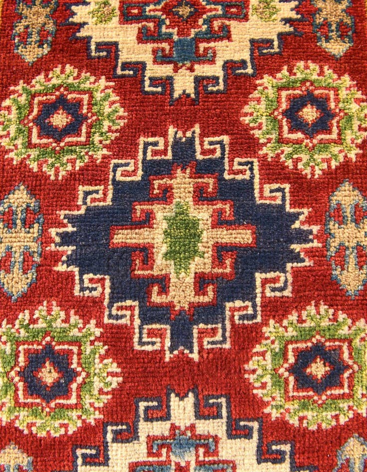 Detail image of 2' x 3' 1 Hand Knotted Kazak Rug