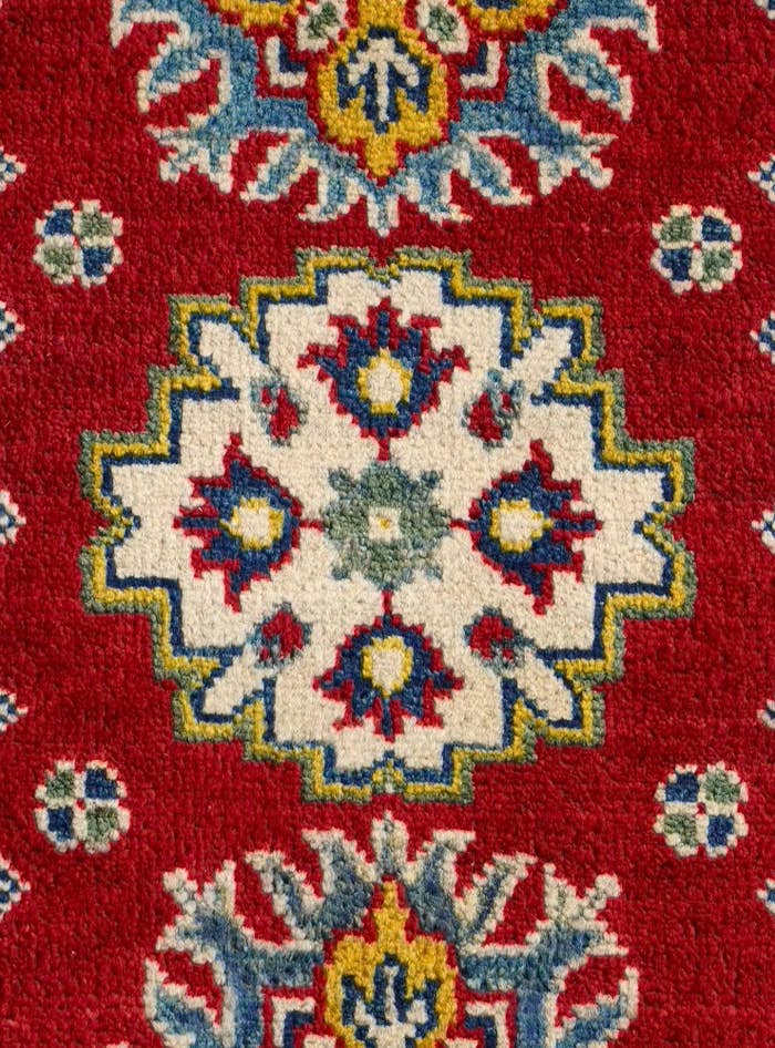 Detail image of 2' 1 x 3' 1 Hand Knotted Kazak Rug