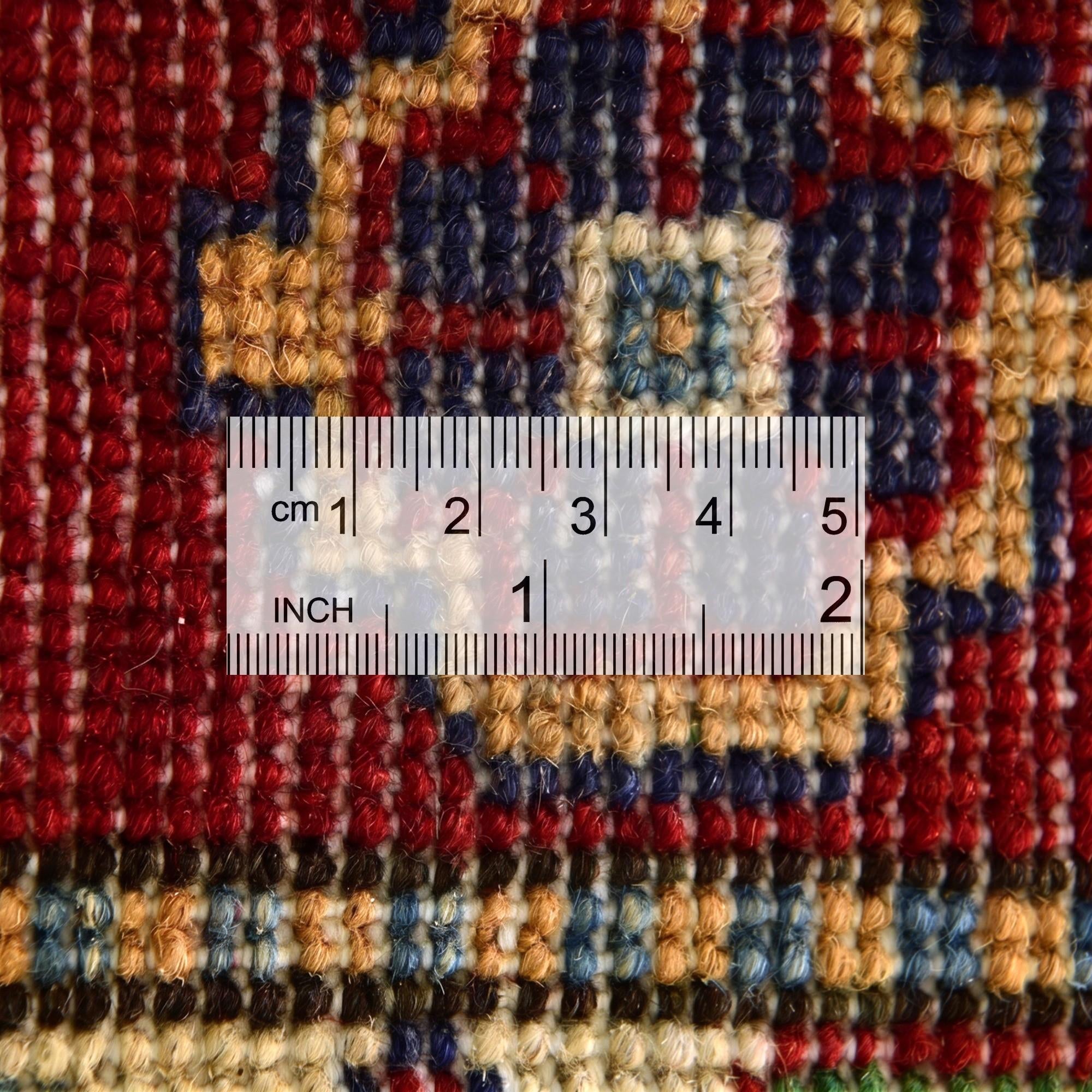 2' 1 x 2' 11 Hand Knotted Kazak Rug
