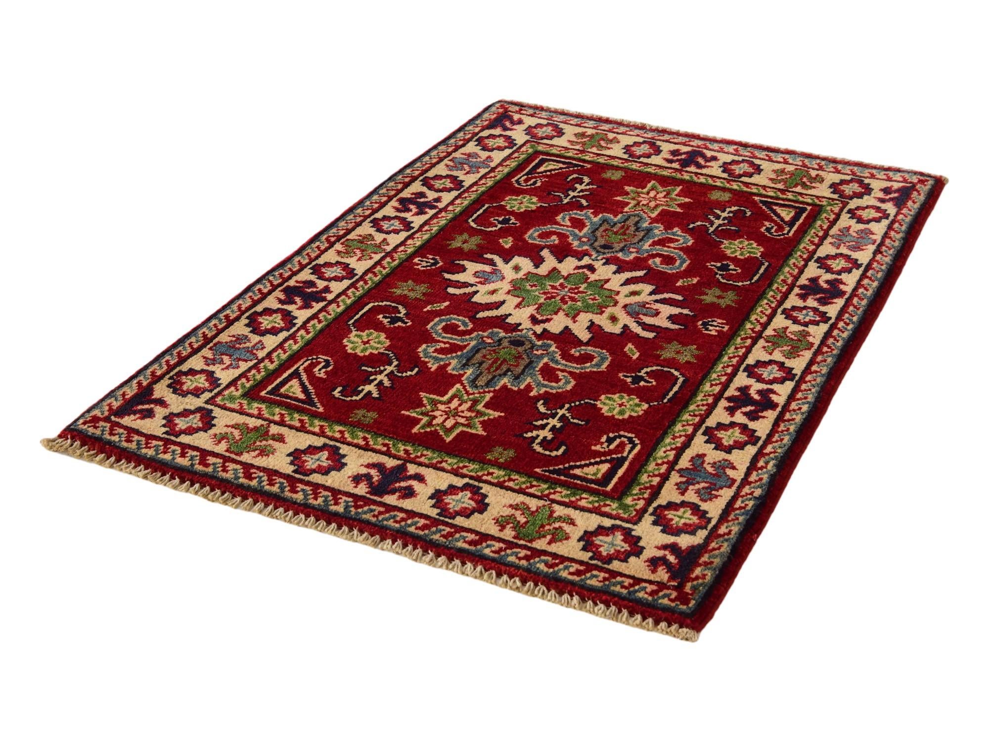 2' 1 x 3' 1 Hand Knotted Kazak Rug