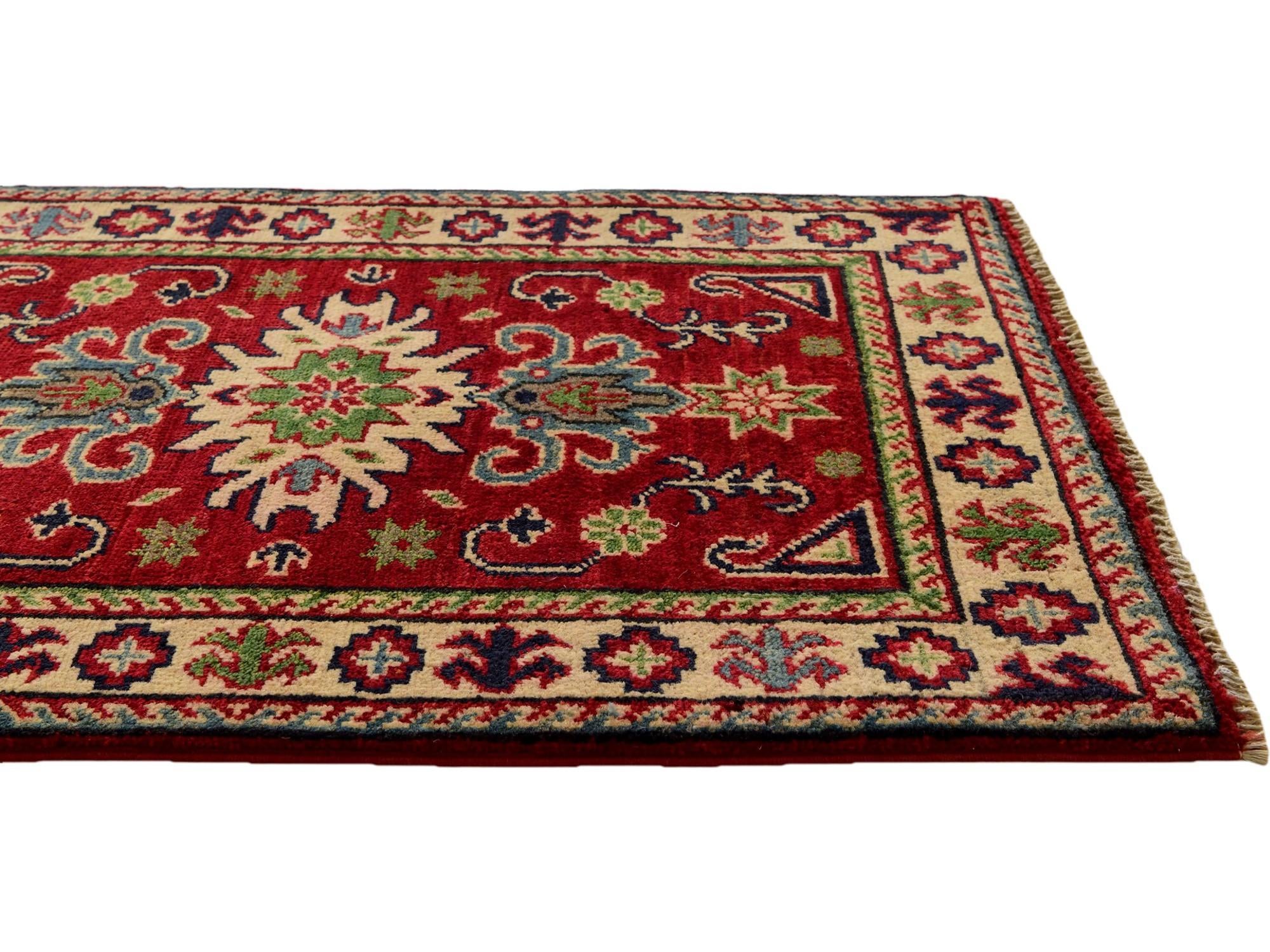 2' 1 x 3' 1 Hand Knotted Kazak Rug
