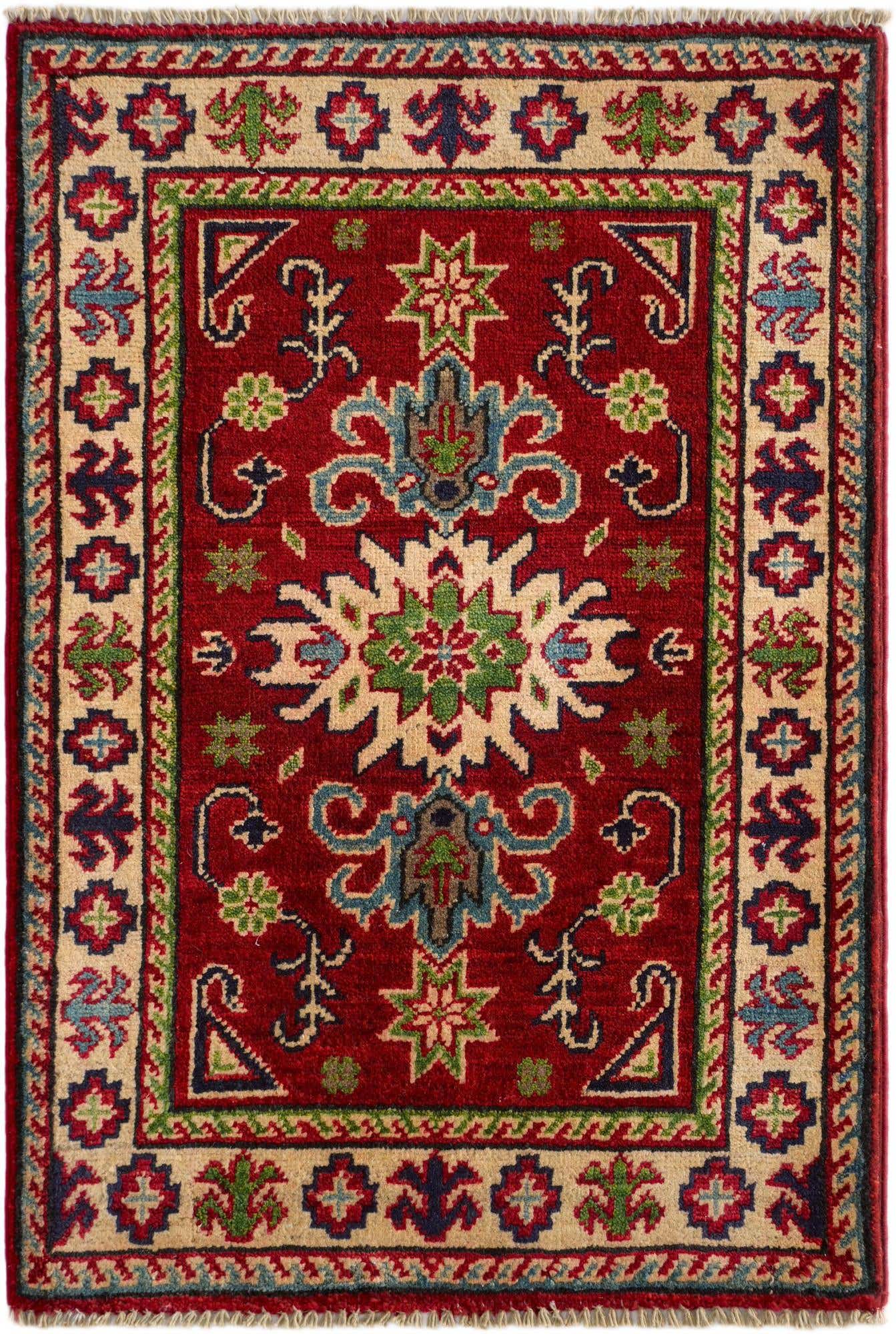 2' 1 x 3' 1 Hand Knotted Kazak Rug