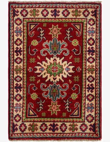 2' 1 x 3' 1 Hand Knotted Kazak Rug