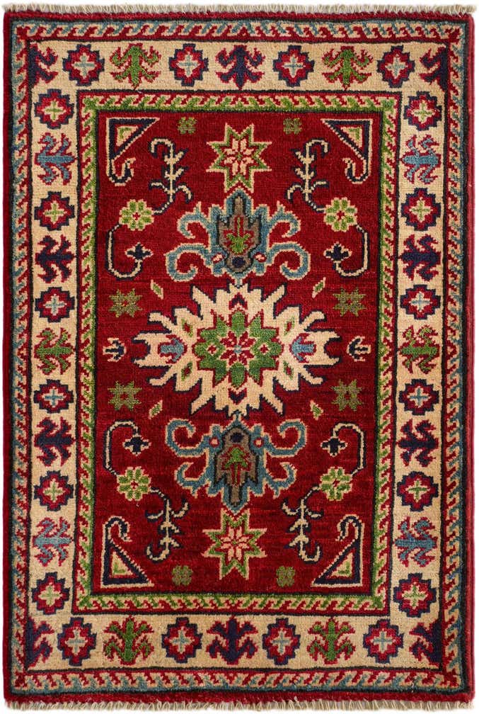 2' 1 x 3' 1 Hand Knotted Kazak Rug