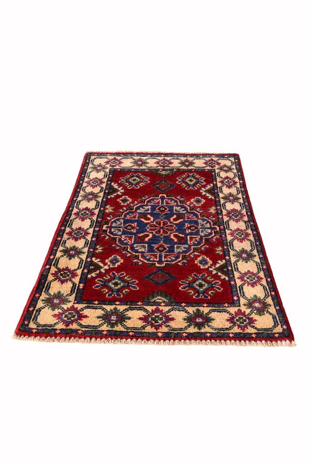 Detail image of 2' x 3' Hand Knotted Kazak Rug