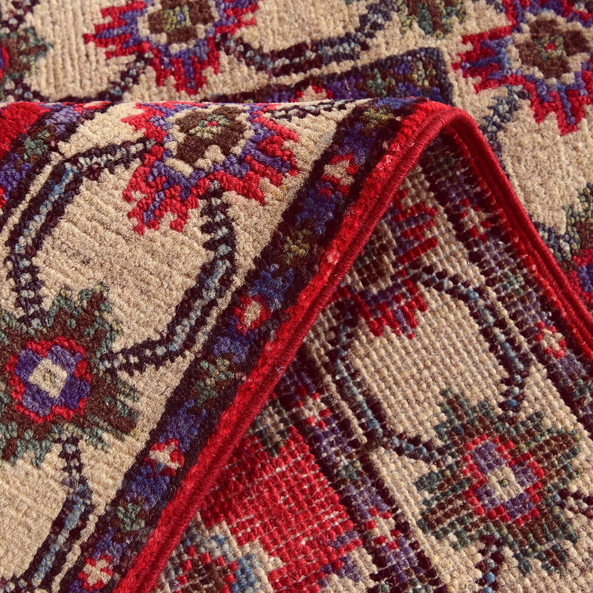 2' x 3' Hand Knotted Kazak Rug