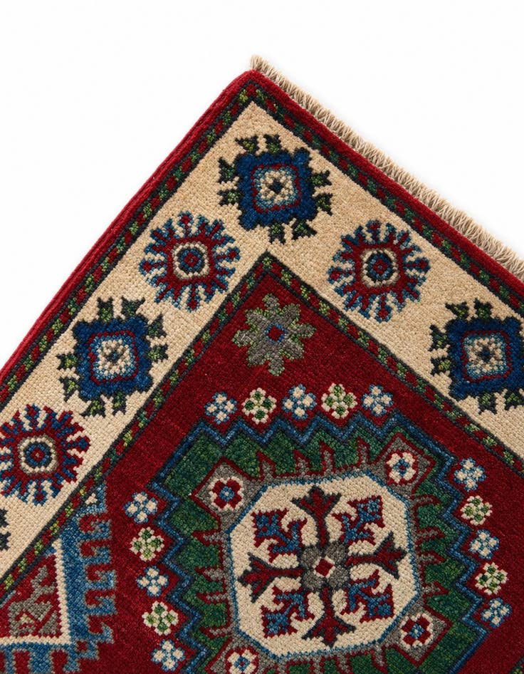 Detail image of 2' x 3' 1 Hand Knotted Kazak Rug