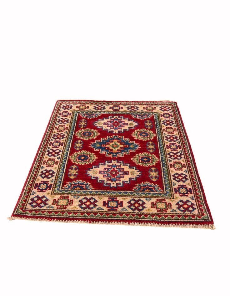 Detail image of 2' 1 x 3' Hand Knotted Kazak Rug