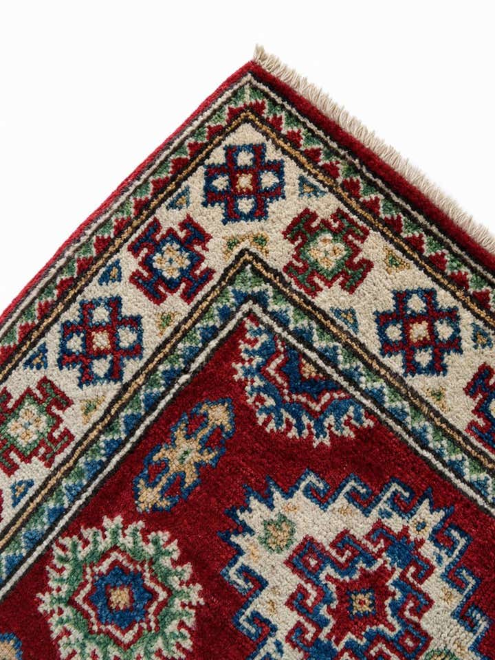 2' 1 x 3' Hand Knotted Kazak Rug