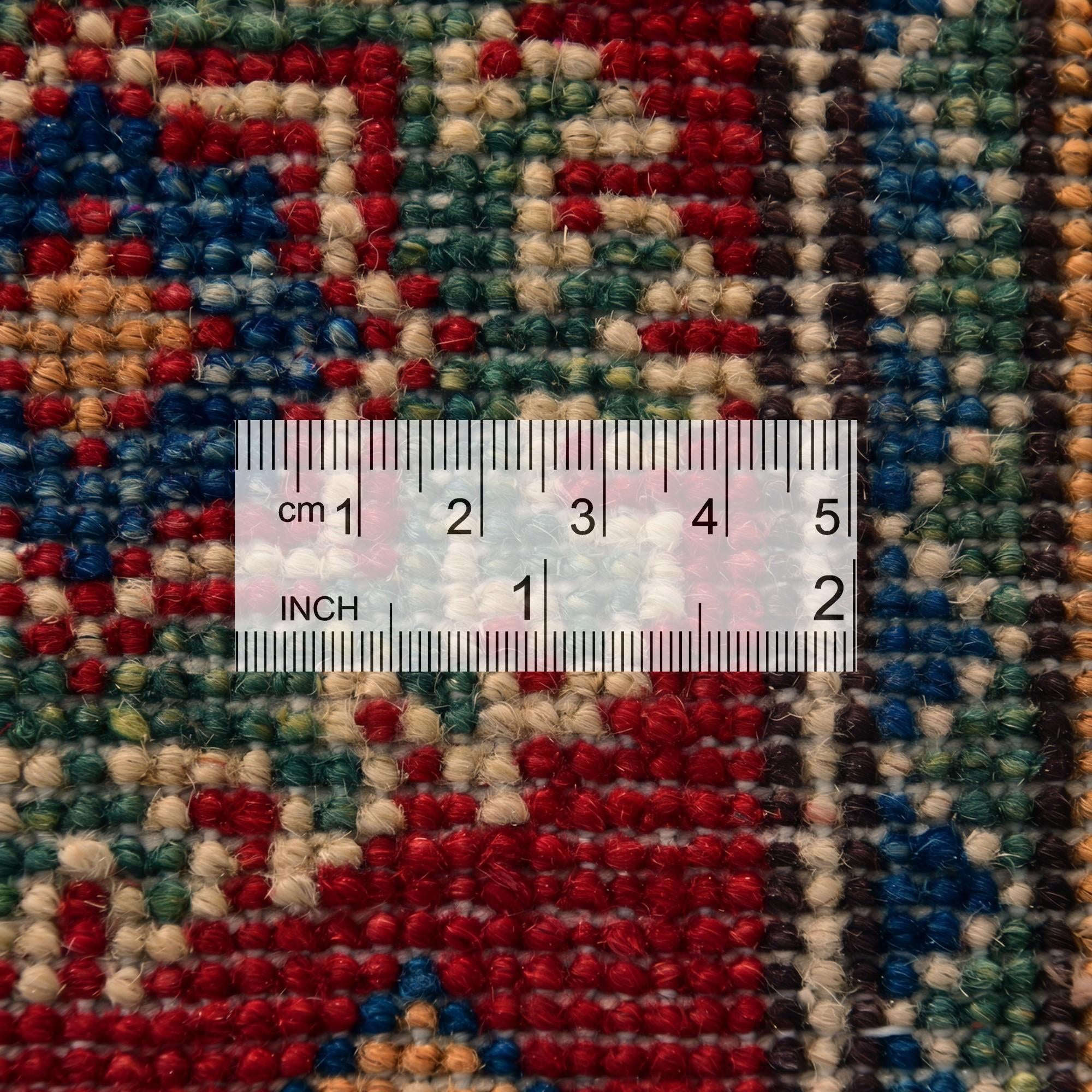 2' 1 x 3' Hand Knotted Kazak Rug
