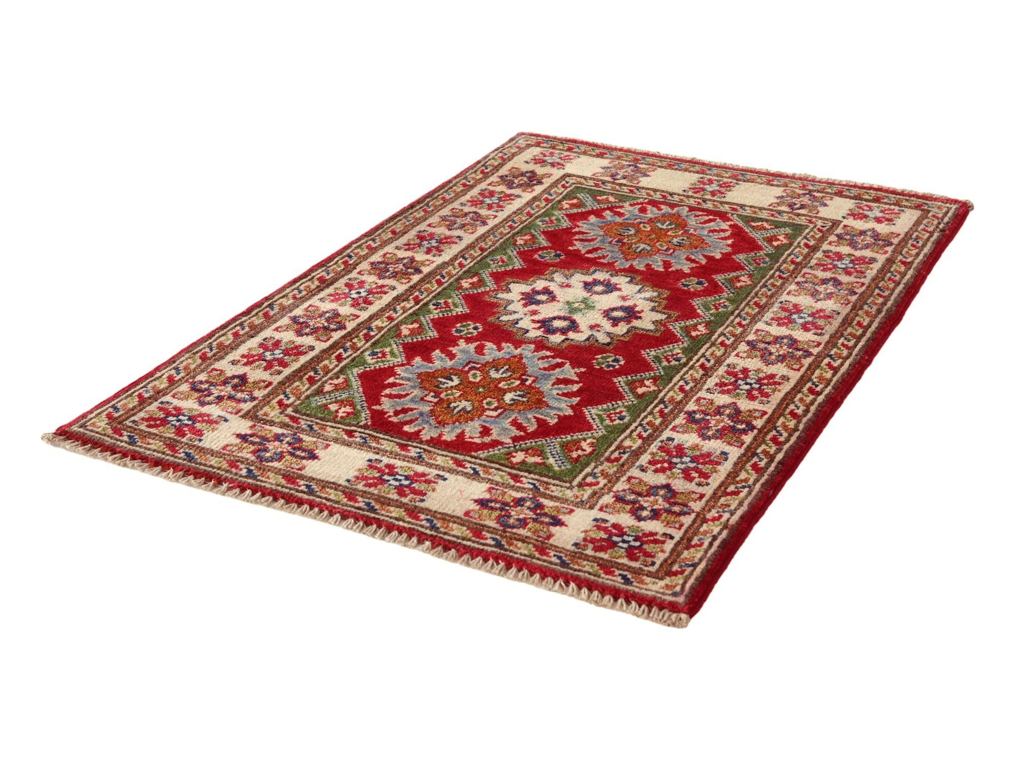 2' x 2' 10 Hand Knotted Kazak Rug