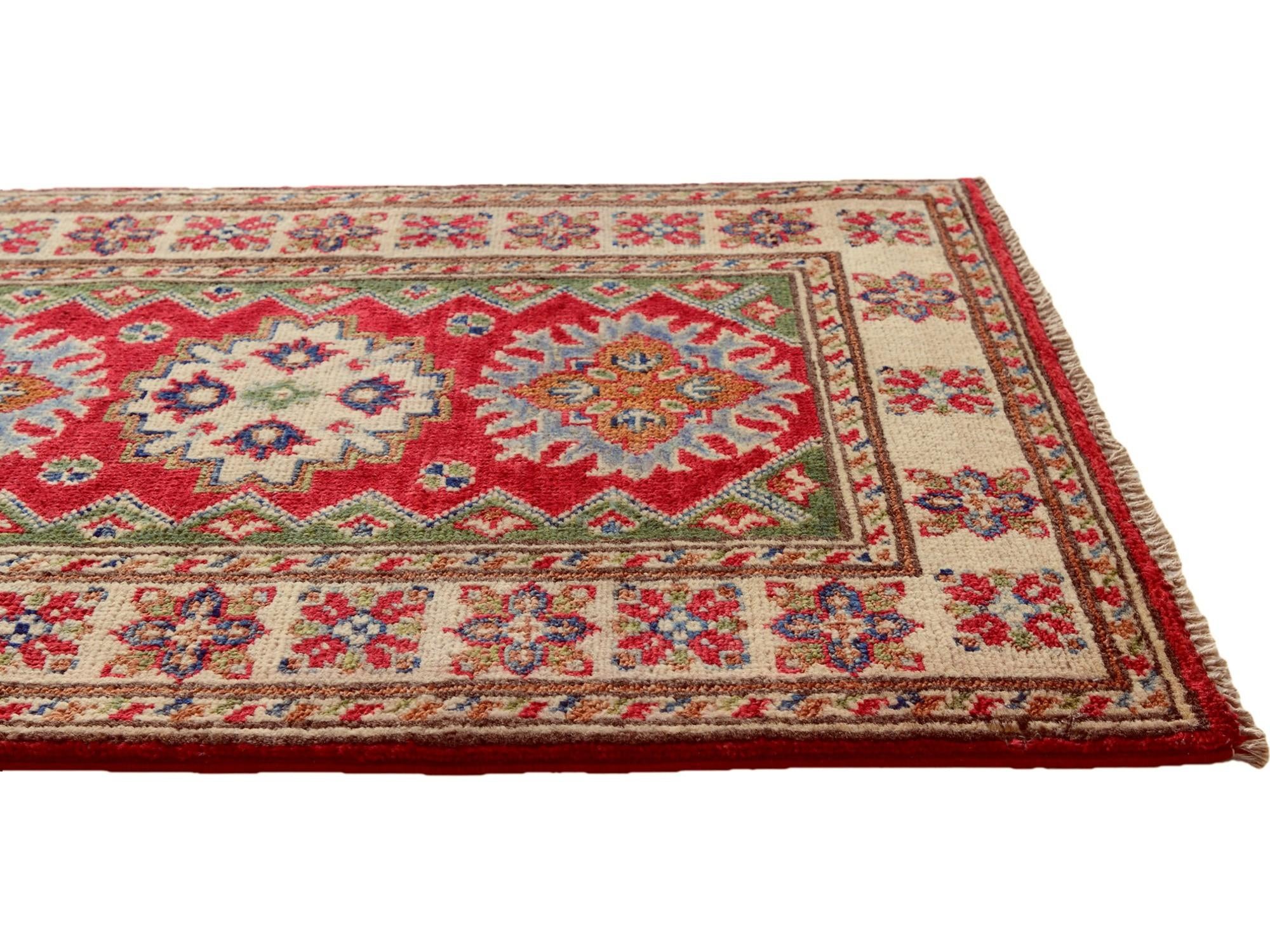 2' x 2' 10 Hand Knotted Kazak Rug