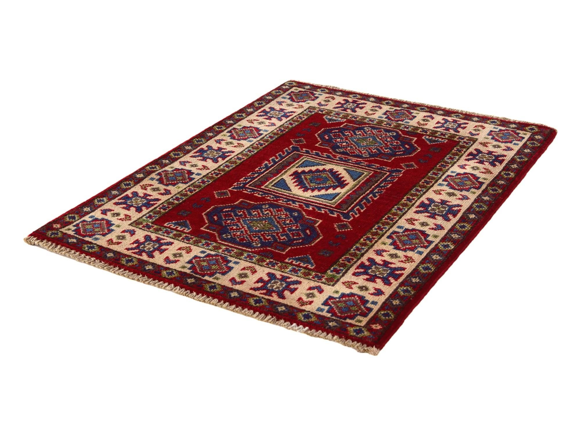 2' 1 x 2' 10 Hand Knotted Kazak Rug