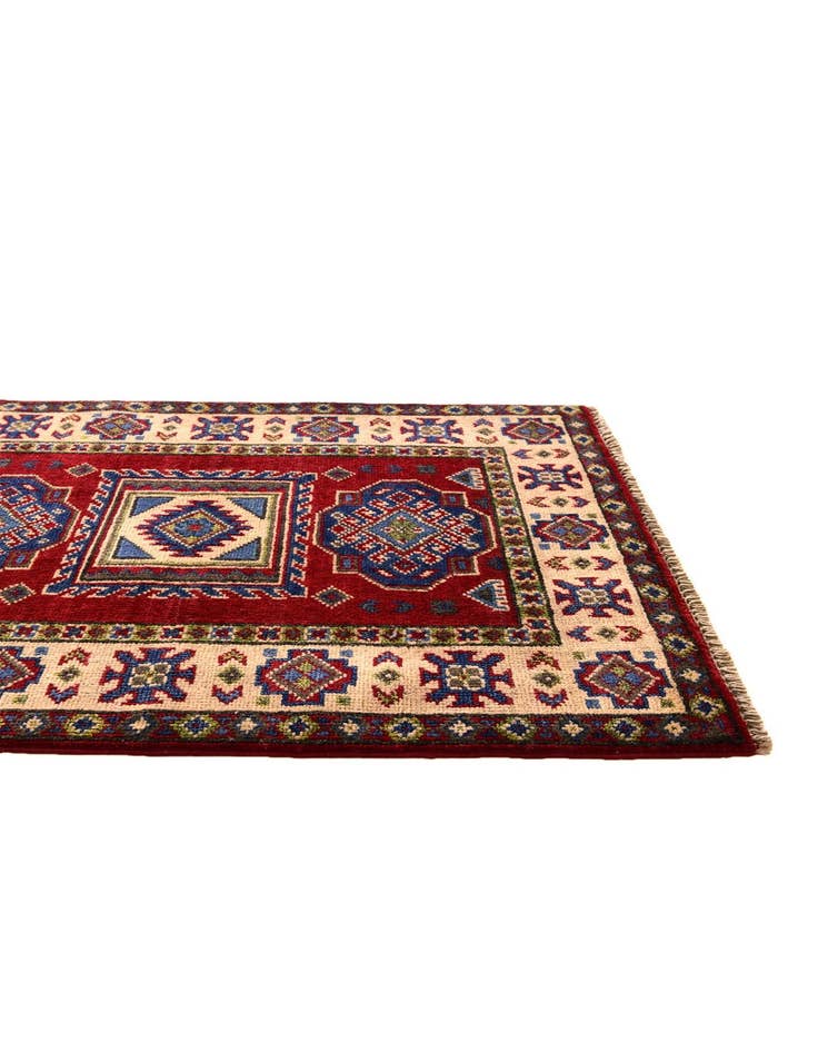 Detail image of 2' 1 x 2' 10 Hand Knotted Kazak Rug