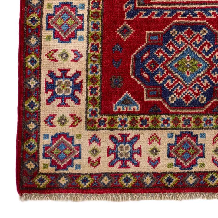 2' 1 x 2' 10 Hand Knotted Kazak Rug
