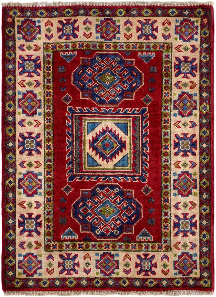2' 1 x 2' 10 Hand Knotted Kazak Rug