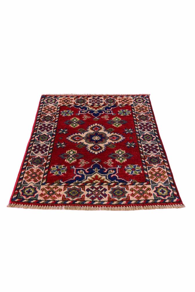2' x 2' 7 Hand Knotted Kazak Rug