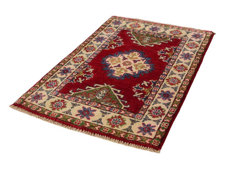 2' 1 x 3' 4 Hand Knotted Kazak Rug