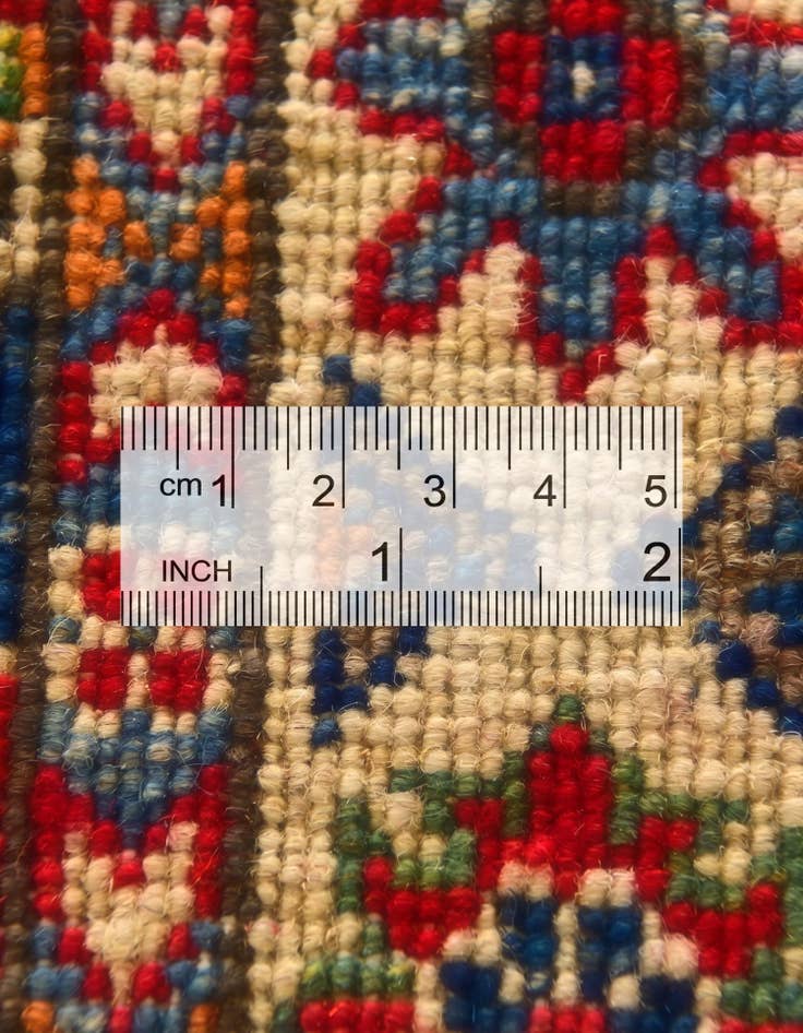 Detail image of 2' 1 x 3' 4 Hand Knotted Kazak Rug