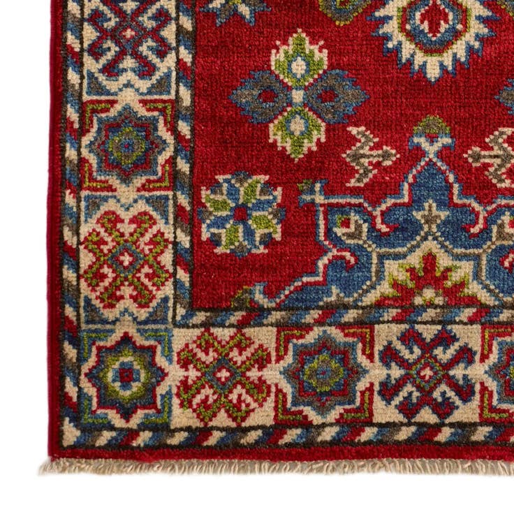 Detail image of 2' x 2' 9 Hand Knotted Kazak Rug