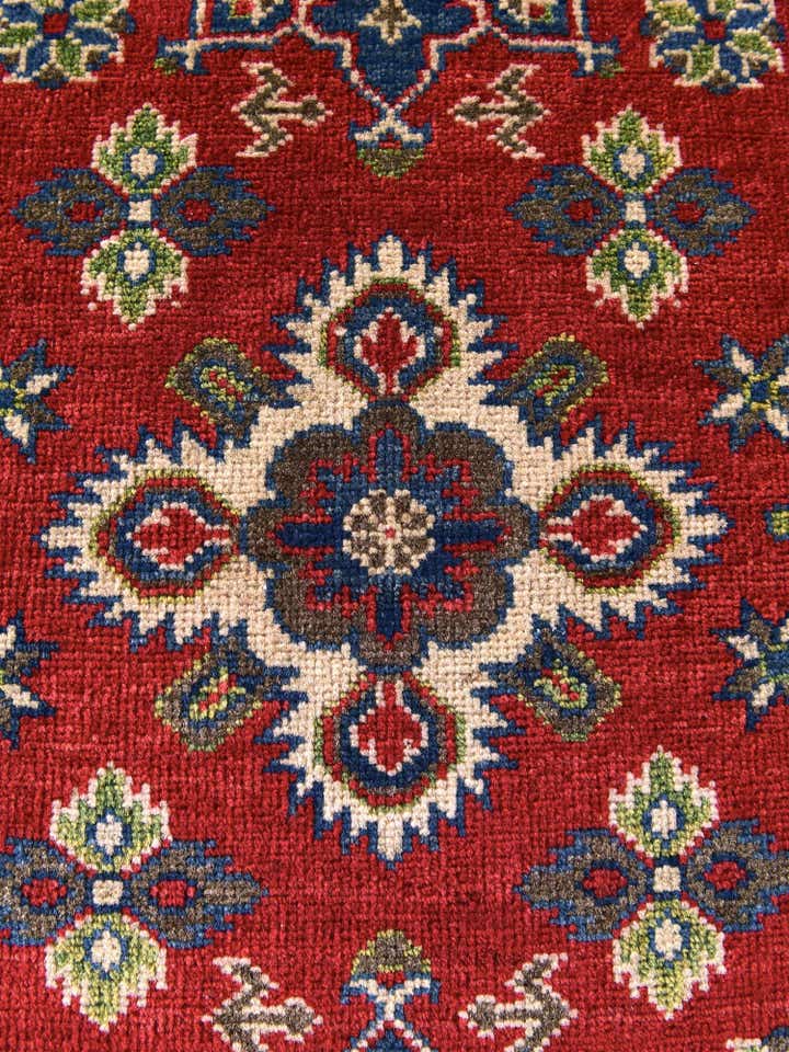 2' x 2' 9 Hand Knotted Kazak Rug
