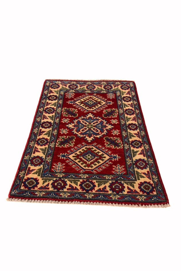 Detail image of 1' 11 x 2' 11 Hand Knotted Kazak Rug