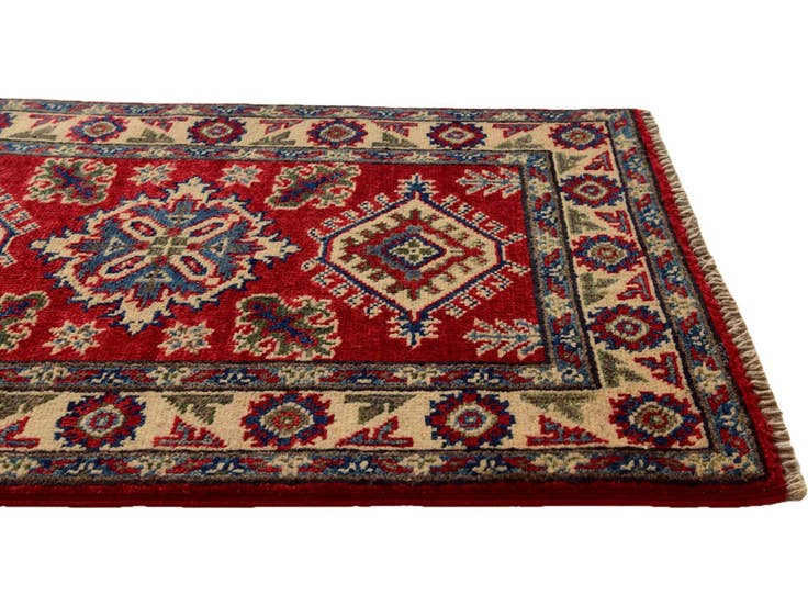Detail image of 1' 11 x 2' 11 Hand Knotted Kazak Rug