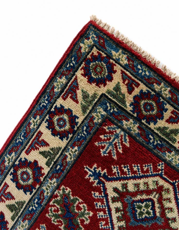 Detail image of 1' 11 x 2' 11 Hand Knotted Kazak Rug