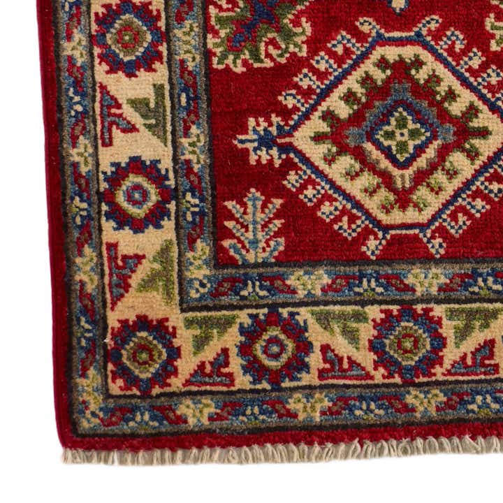 1' 11 x 2' 11 Hand Knotted Kazak Rug