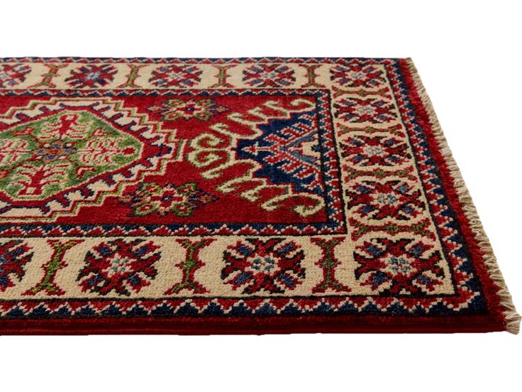 Detail image of 1' 11 x 2' 11 Hand Knotted Kazak Rug