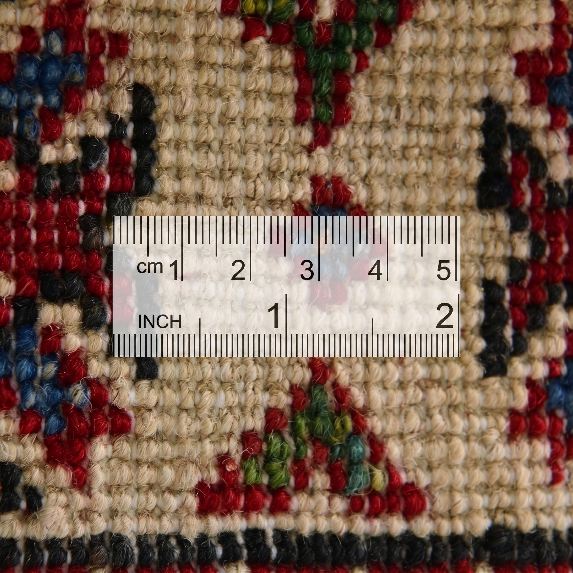 1' 11 x 2' 11 Hand Knotted Kazak Rug
