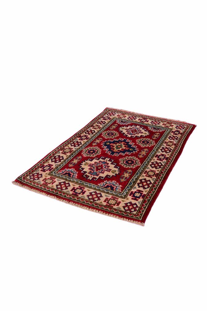 2' 1 x 3' 3 Hand Knotted Kazak Rug