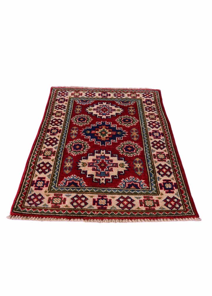 2' 1 x 3' 3 Hand Knotted Kazak Rug
